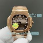 PDF Factory Patek Philippe Nautilus 5711 Brown Dial Rose Gold Swiss Copy Watch 